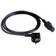Omnitronic - IEC Power Cable 3x0.75 0.9m bk 3