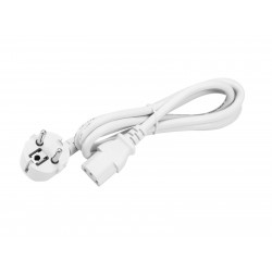 Omnitronic - IEC Power Cable 3x1.0 1.2m wh 1