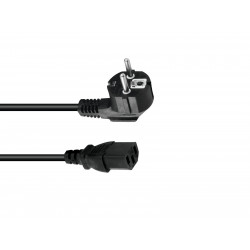 Omnitronic - IEC Power Cable 3x1.0 3m bk 1