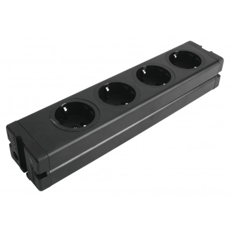 Eurolite - Distributor 4-fold ALU bk 1