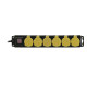 Eurolite - Distributor 6-fold IP44 bk 5m 2
