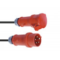 PSSO - CEE Extension 16A 5x2.5 10m red