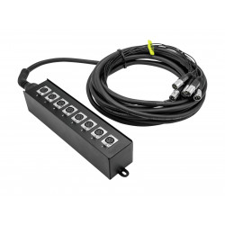 Omnitronic - Multicore Stagebox MUS-810 8IN 10m 1