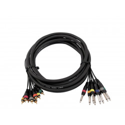 Omnitronic - Snake cable 8xRCA/8xJack mono 15m 1