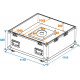Roadinger - Flightcase Mirror Ball 100cm 7