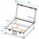 Roadinger - Flightcase 2x TS-150/TS-7/TS-255 2