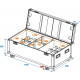 Roadinger - Flightcase 8x ML-56/ML-64 2