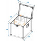Roadinger - Flightcase 4x PAR-64 Spot long 11