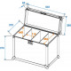 Roadinger - Flightcase EC-SL4M 4x SLS size M 2