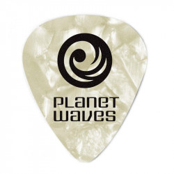 Planetwaves - WHITE PEARL CELLULOID MEDIUM 1