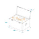Roadinger - Flightcase 2x LED THA-100F/THA-120PC 5