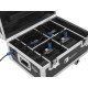 Roadinger - Flightcase 4x AKKU UP-4 QuickDMX with charging function 12