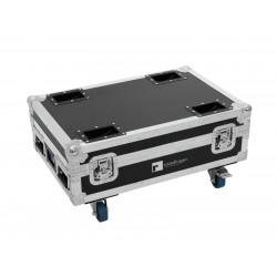 Roadinger - Flightcase 4x AKKU BAR-6 Glow QCL Flex QuickDMX with charging function 1