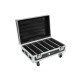 Roadinger - Flightcase 4x AKKU BAR-6 Glow QCL Flex QuickDMX with charging function 3