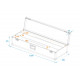 Roadinger - Flightcase 2x LED STP-7 5