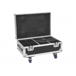 Roadinger - Flightcase 4x AKKU IP UP-4 Plus HCL Spot WDMX with Charging Function 1