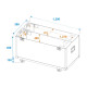 Roadinger - Flightcase 2x LCD ZL55 5
