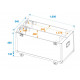 Roadinger - Flightcase 2x LCD ZL65 12