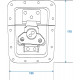 Roadinger - Butterfly Lock Large in Dish 3