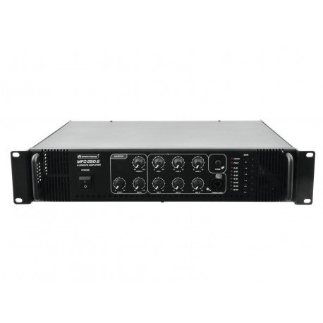 Omnitronic - MPZ-250.6 PA Mixing Amplifier 1