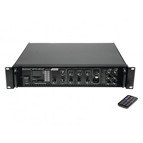 Omnitronic - MPVZ-180.6P PA Mixing Amp 1