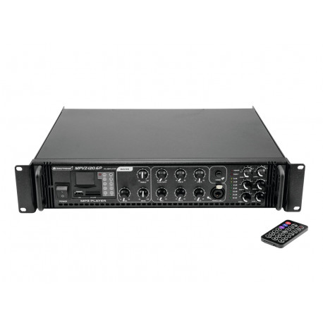 Omnitronic - MPVZ-120.6P PA Mixing Amp 1