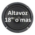 Con / Altaveu 18" o més